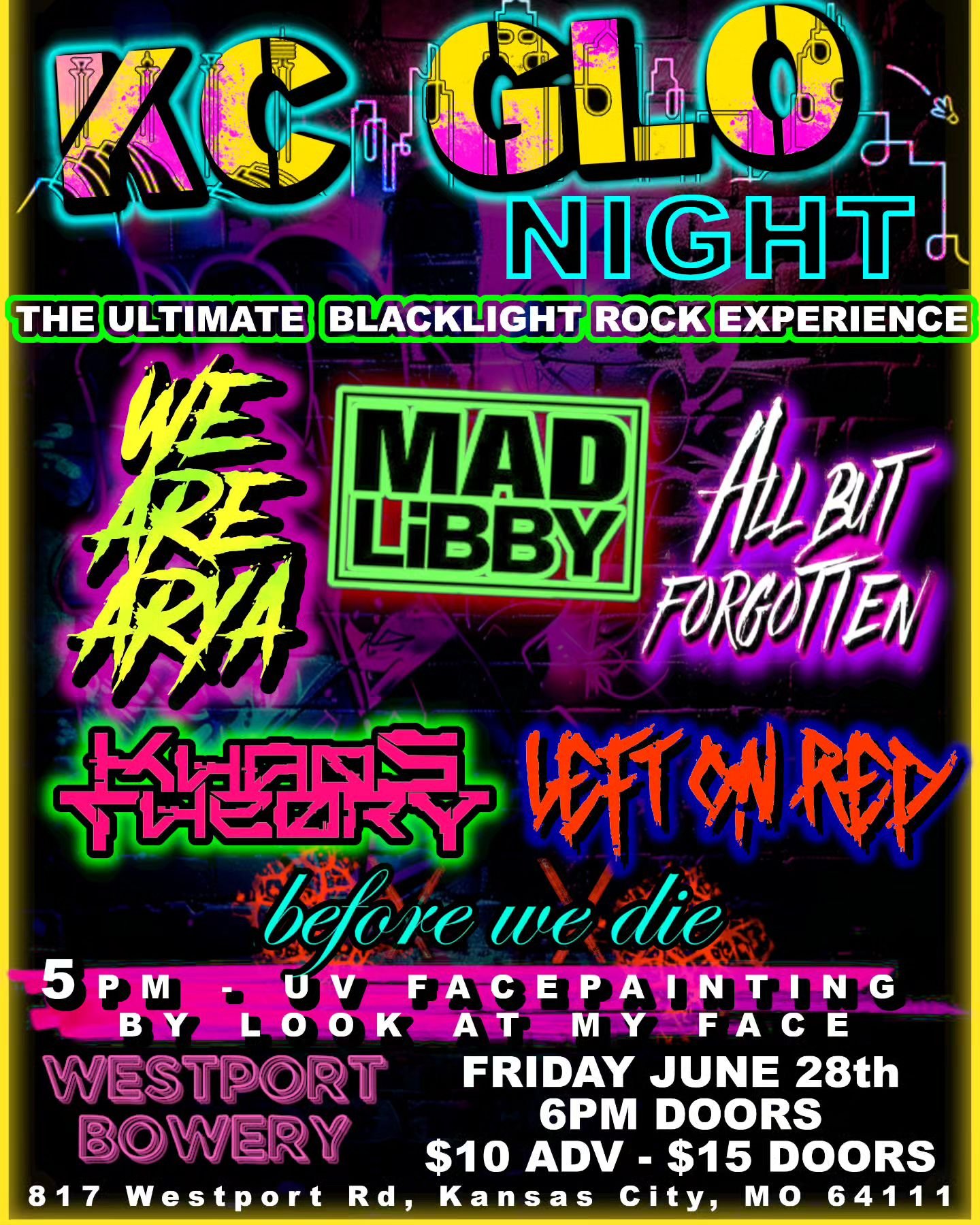 10 days!!!! Don't wait get your passes here www.linktr.ee/kcglonight