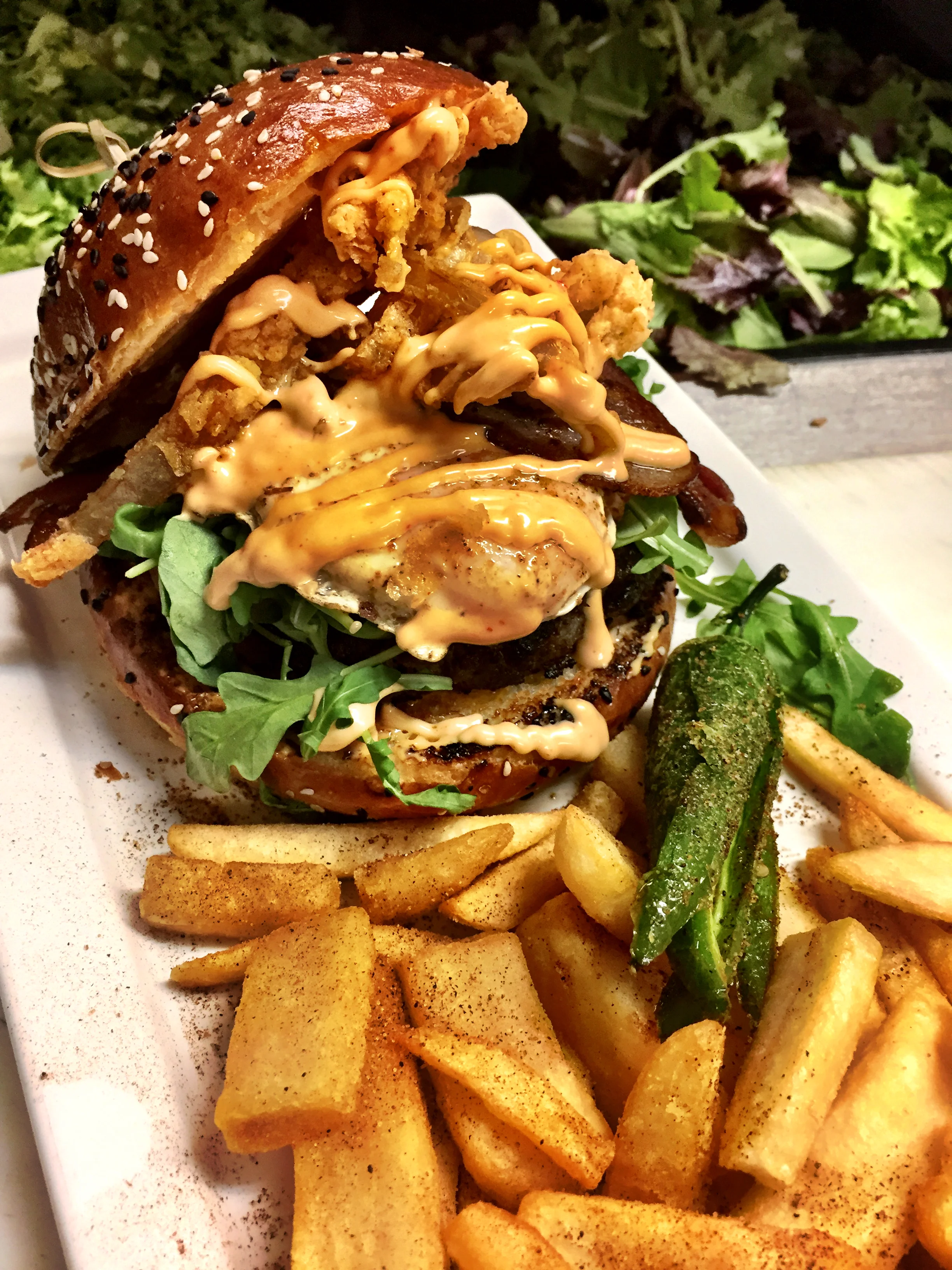 Wake Up Call Burger