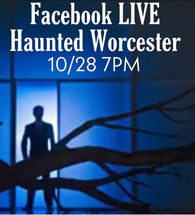 Monday, October 28th!! Dale Lepage is taking us live via Facebook along with a few other spooktacular guests!! Tune in for some thrills and chills 👻
.
.
.
#hauntedworcester #livewithdalelepage #spookystories #terrifyingtales #facebooklive
