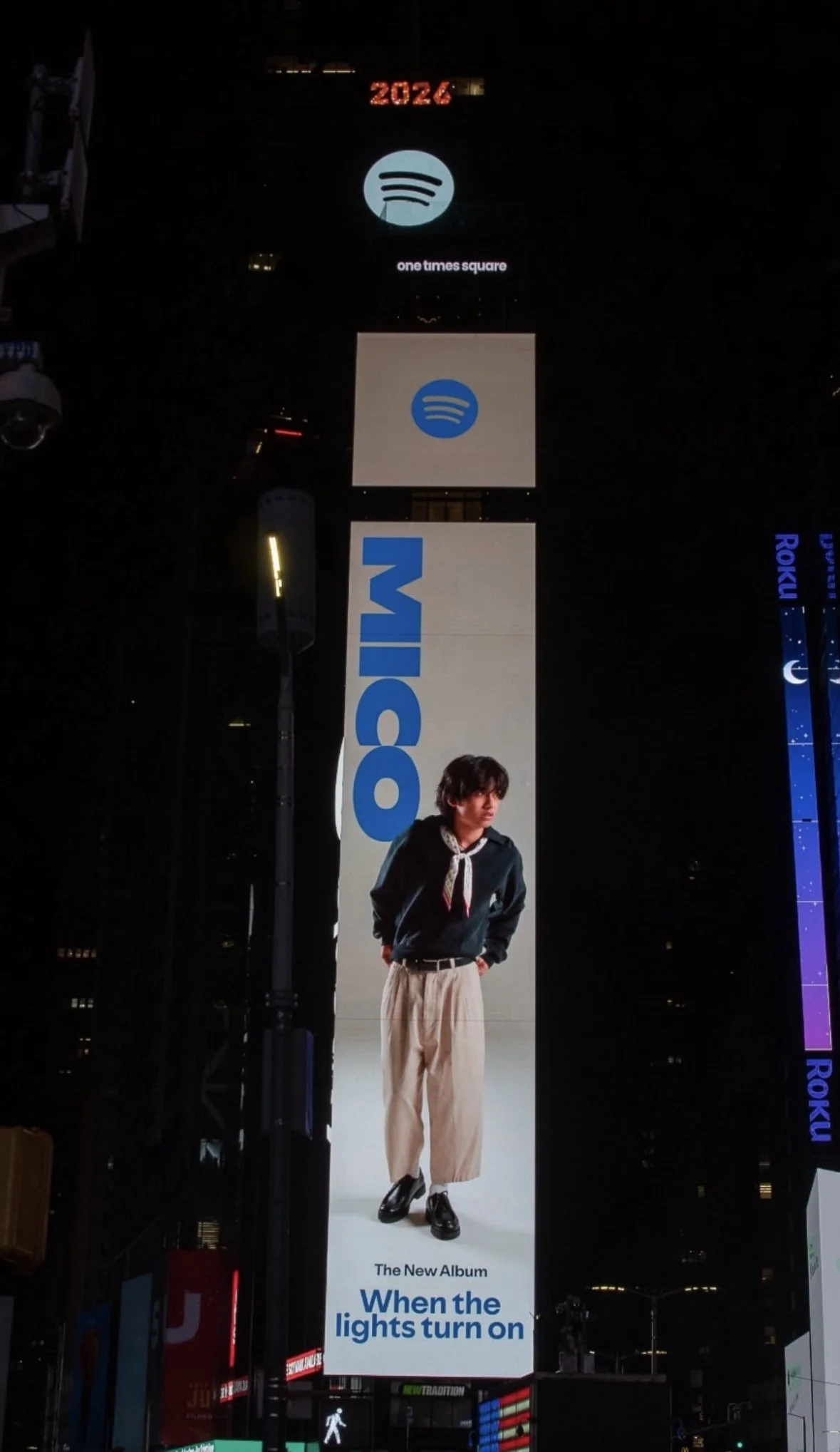 Times Square Billboard Mico 
