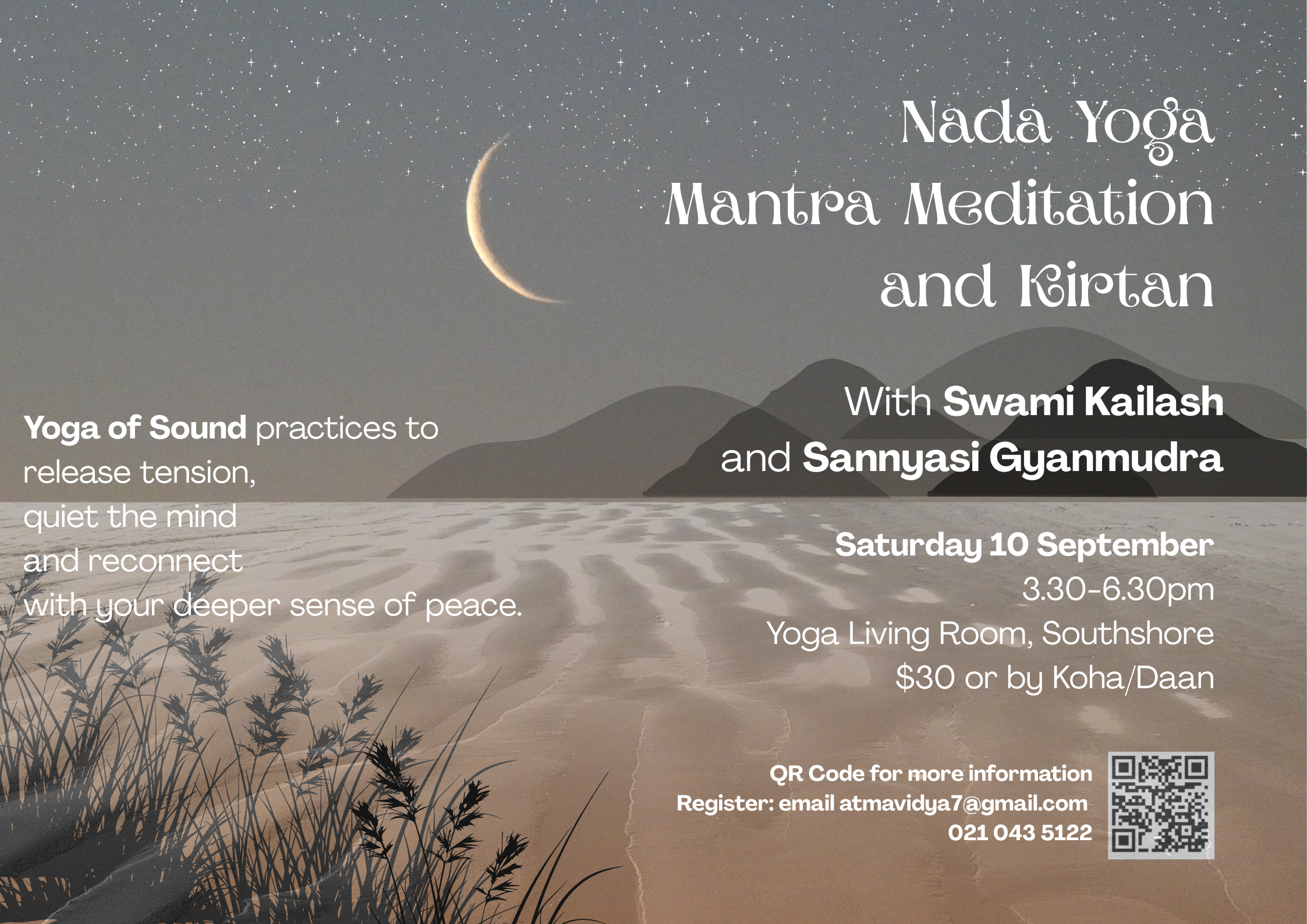 Nada Yoga, Mantra Meditation and Kirtan