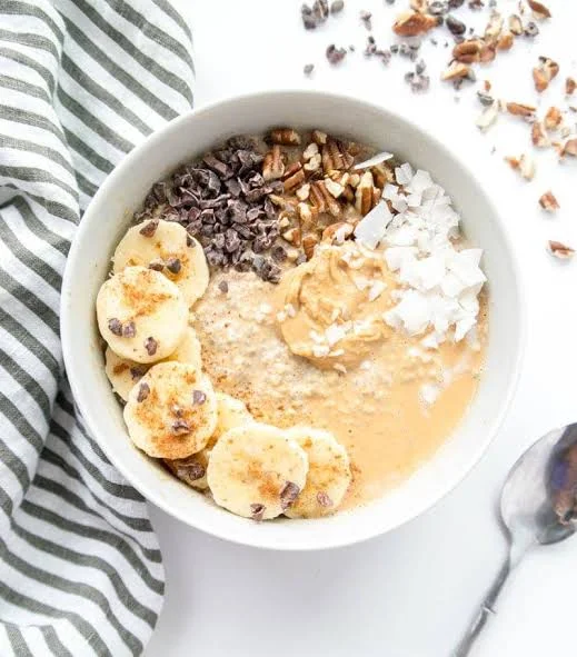 Overnight peanut butter &amp; chia oats