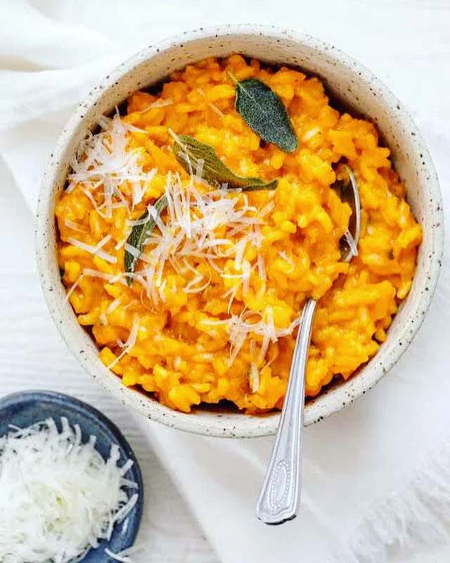 Simos pumpkin risotto