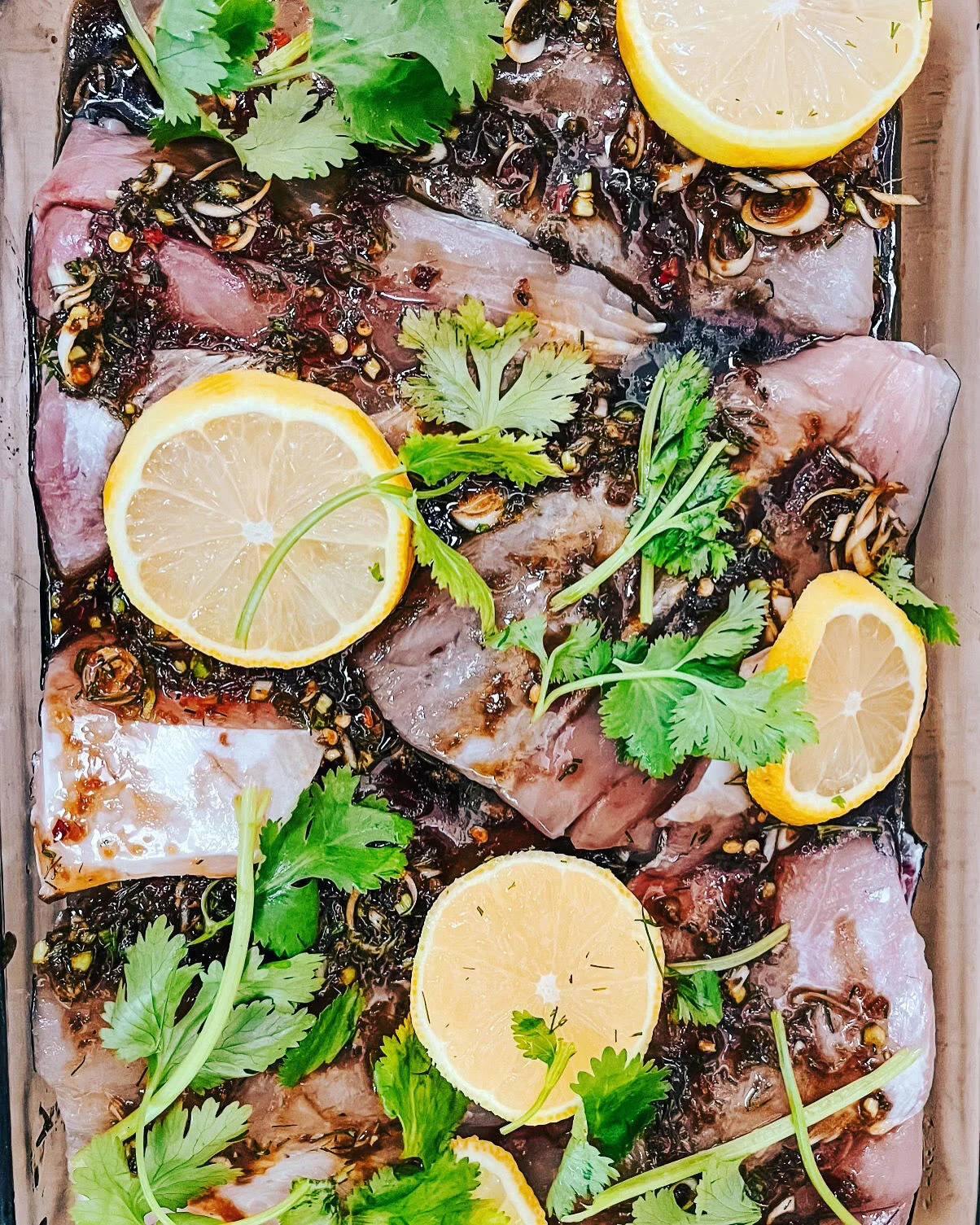 Asian Inspired Barra