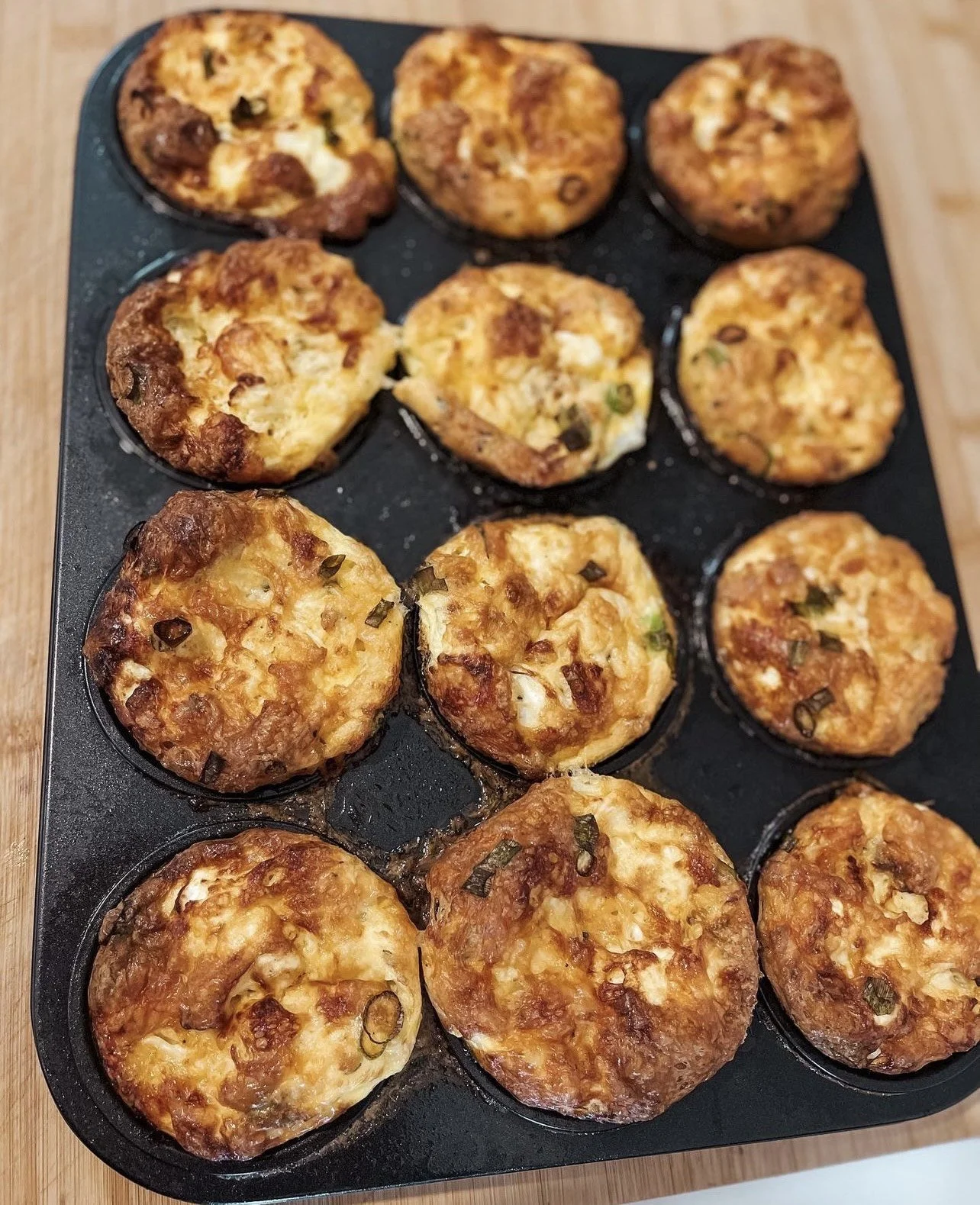 Healthy on the go breaky muffins