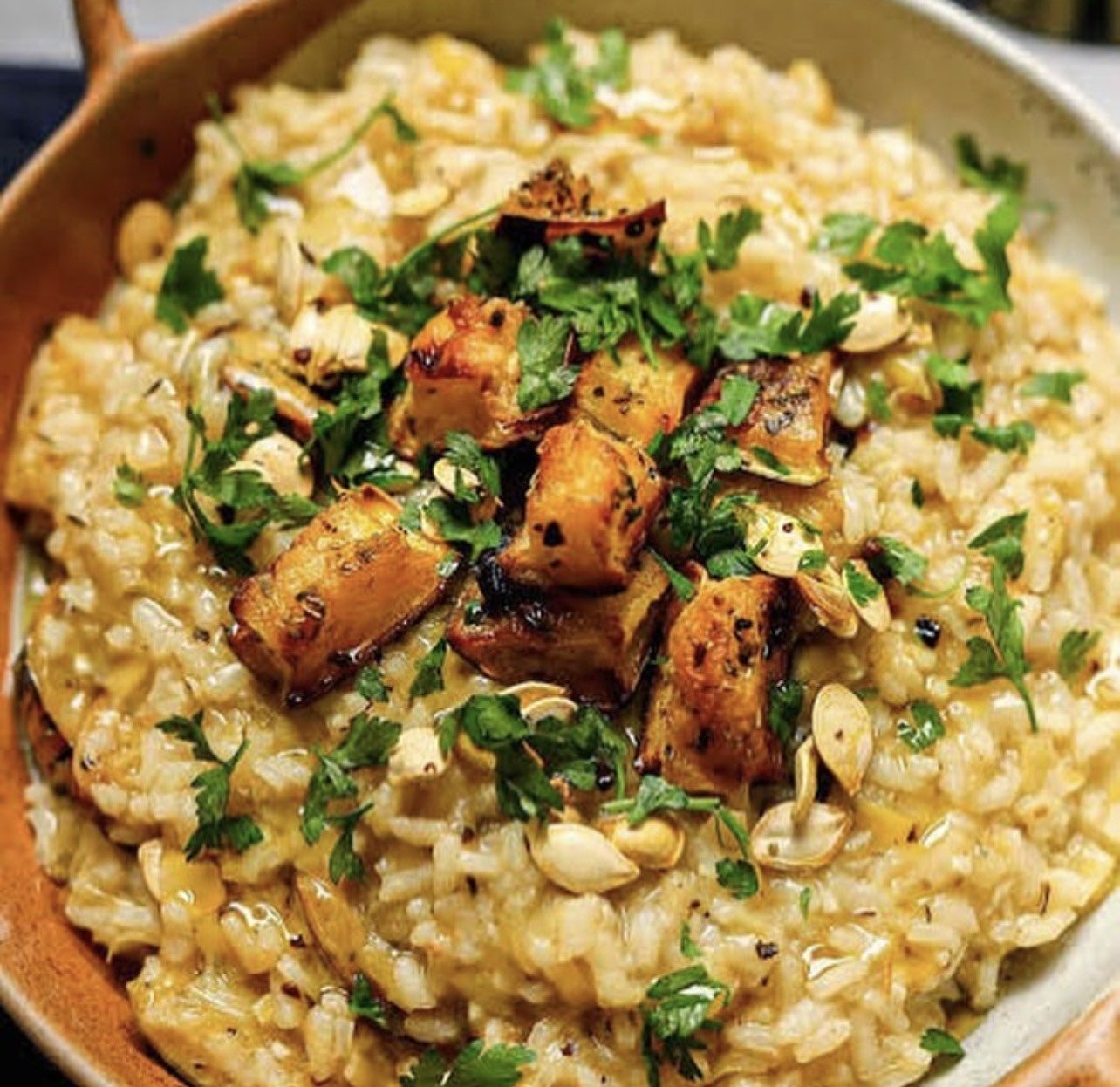 Easy Pumpkin Risotto