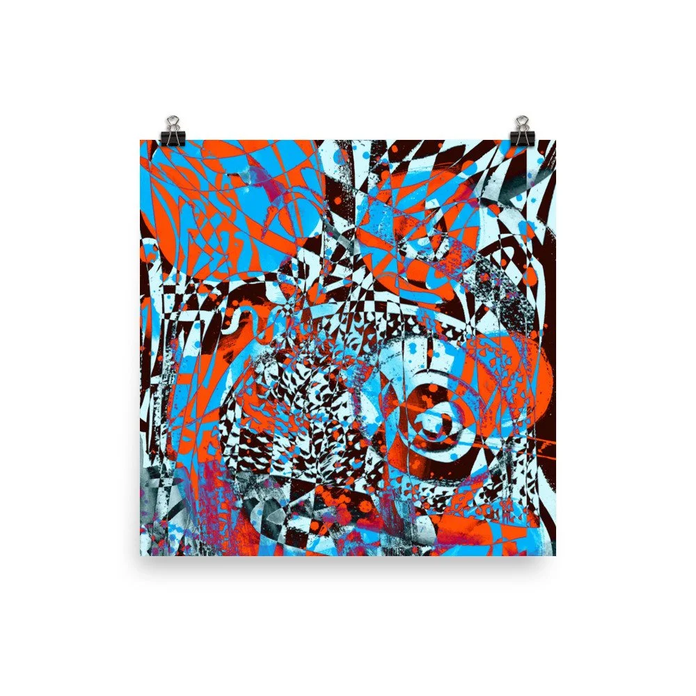 KINETIC FLOW - Poster (Luster Finish)