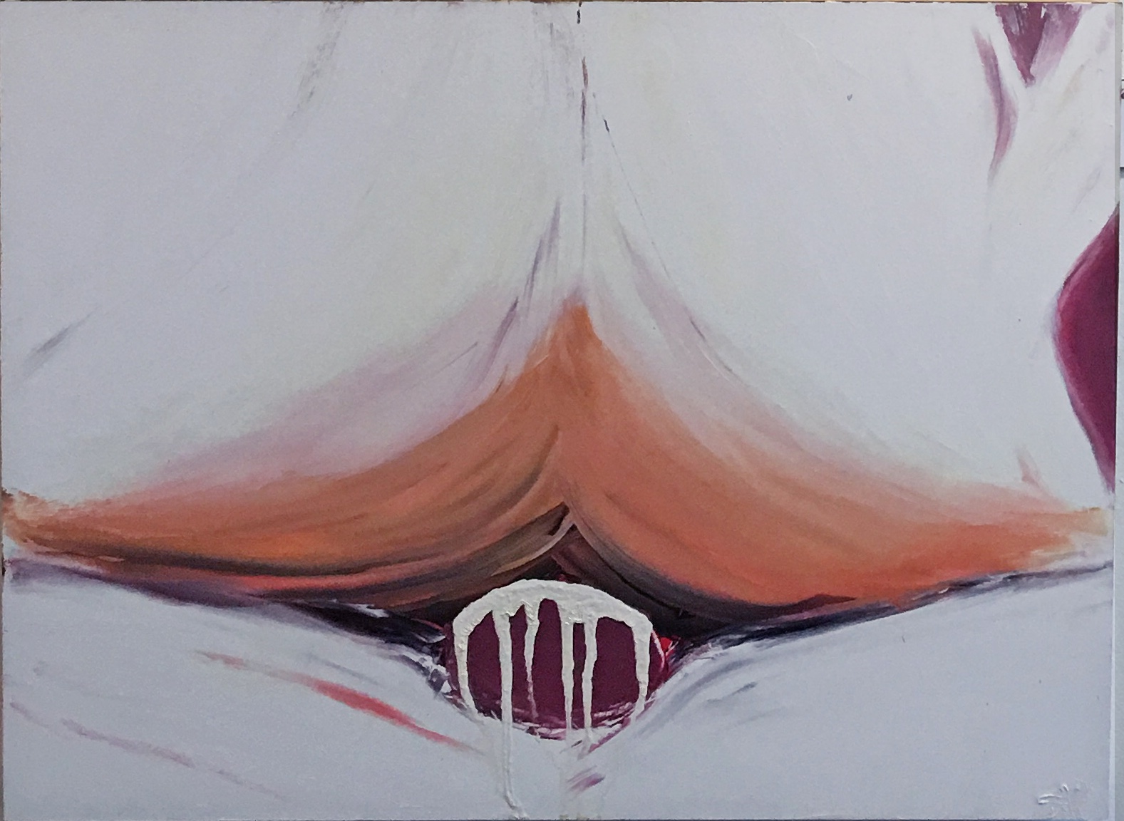 "Dripping" Oil on Board 18"x24"