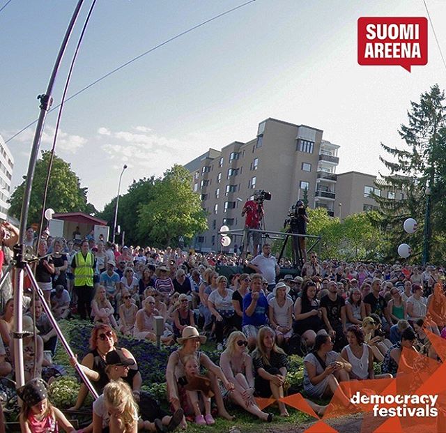 ⭐️ 15th-19th July - the Finnish democracy festival @suomiareena starts today⭐️
Join the major societal conversation event in Finland and meet, mingle and exchange ideas with everyone in urban Pori!

#democracyfestivals 
#democracyfestivalsassociation