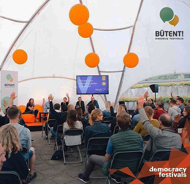 💚💛Today and tomorrow, let&rsquo;s celebrate democracy with @diskusijufestivalis , the Lithuanian democracy festival!💛💚
For the third year in a row @diskusijufestivalis gathers political, business, academic, cultural and non-governmental organisat