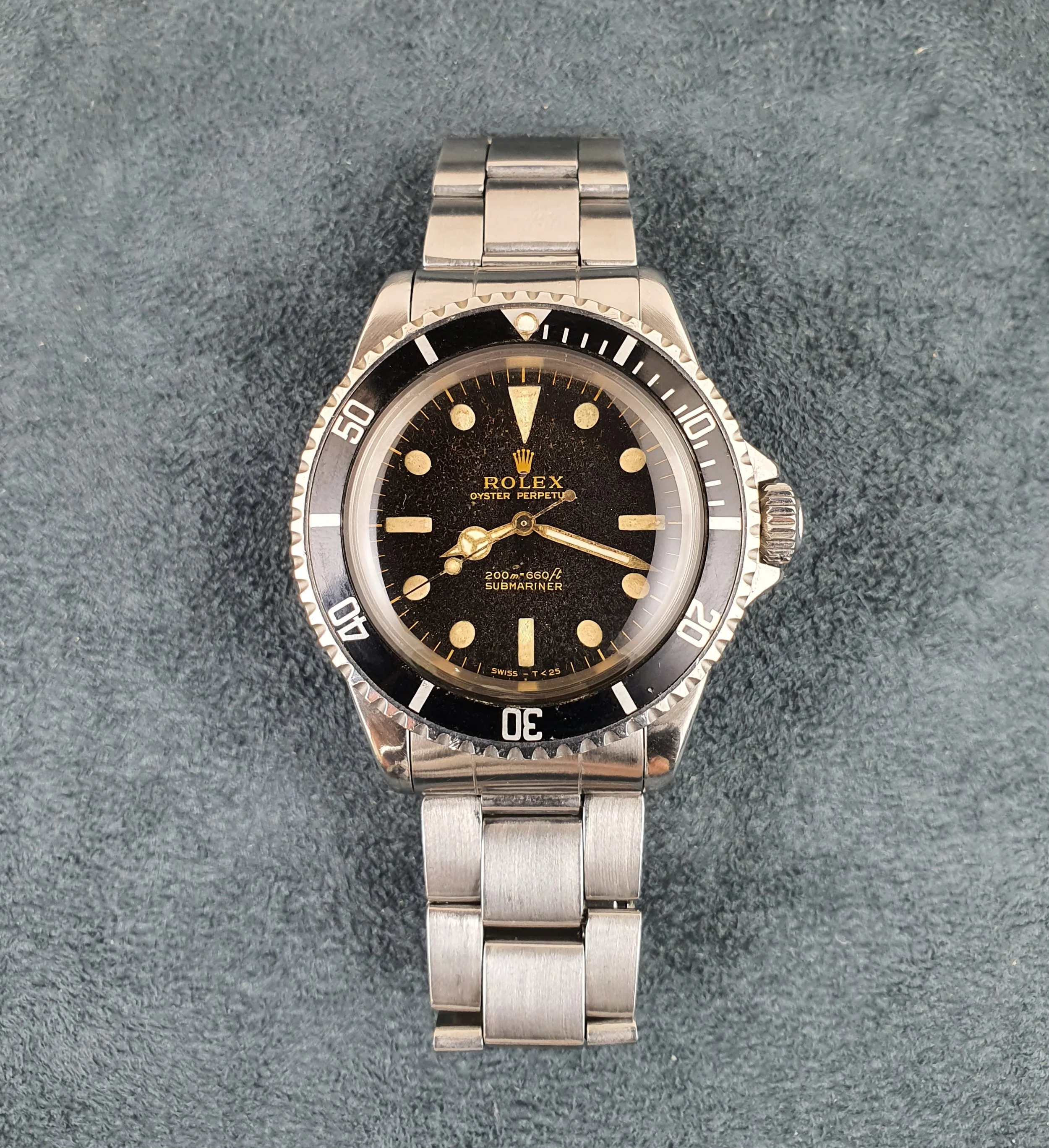 1964 ROLEX SUBMARINER GILT DIAL 5513 