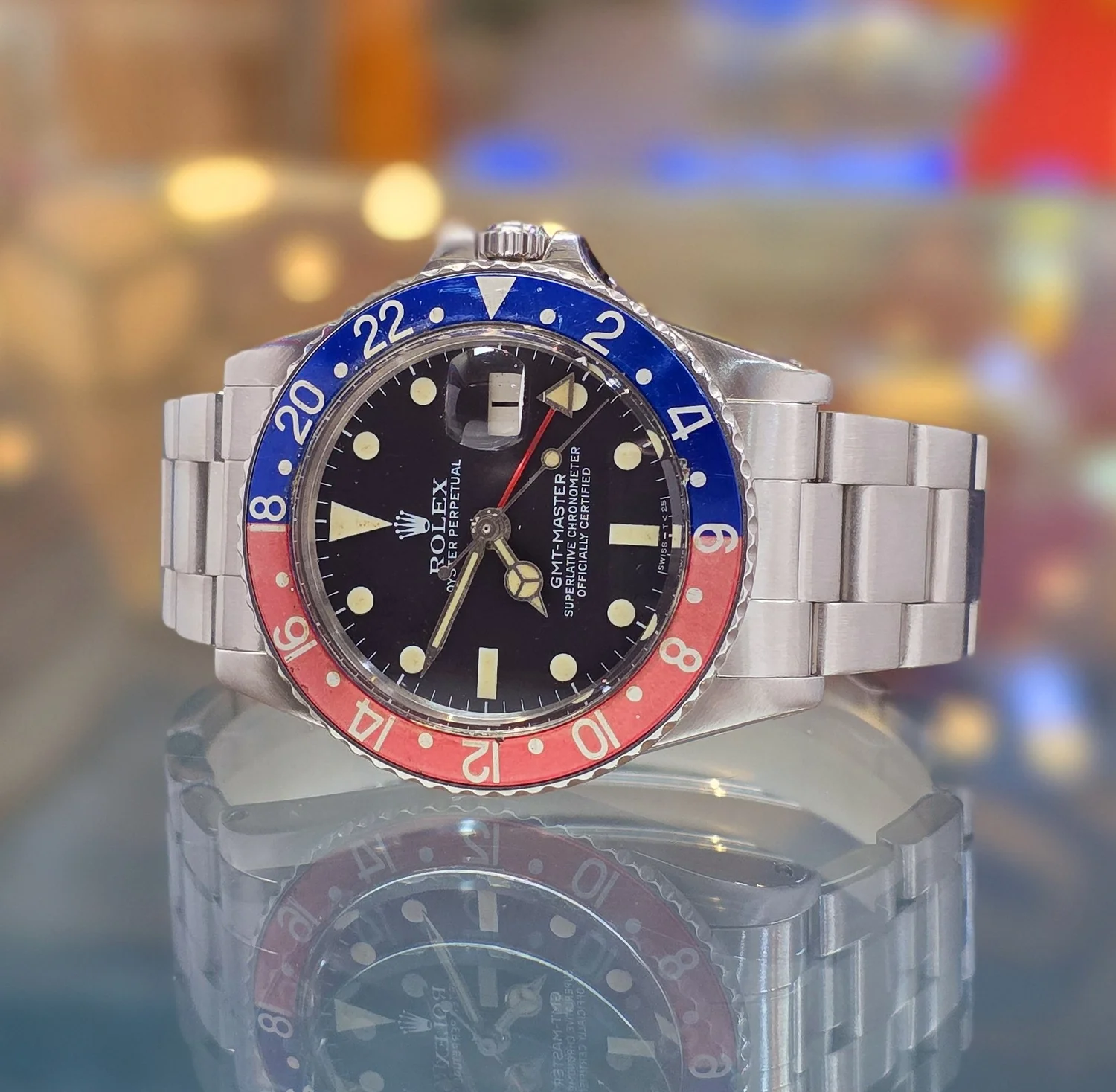 Oyster reputable perpetual rolex gmt 1978