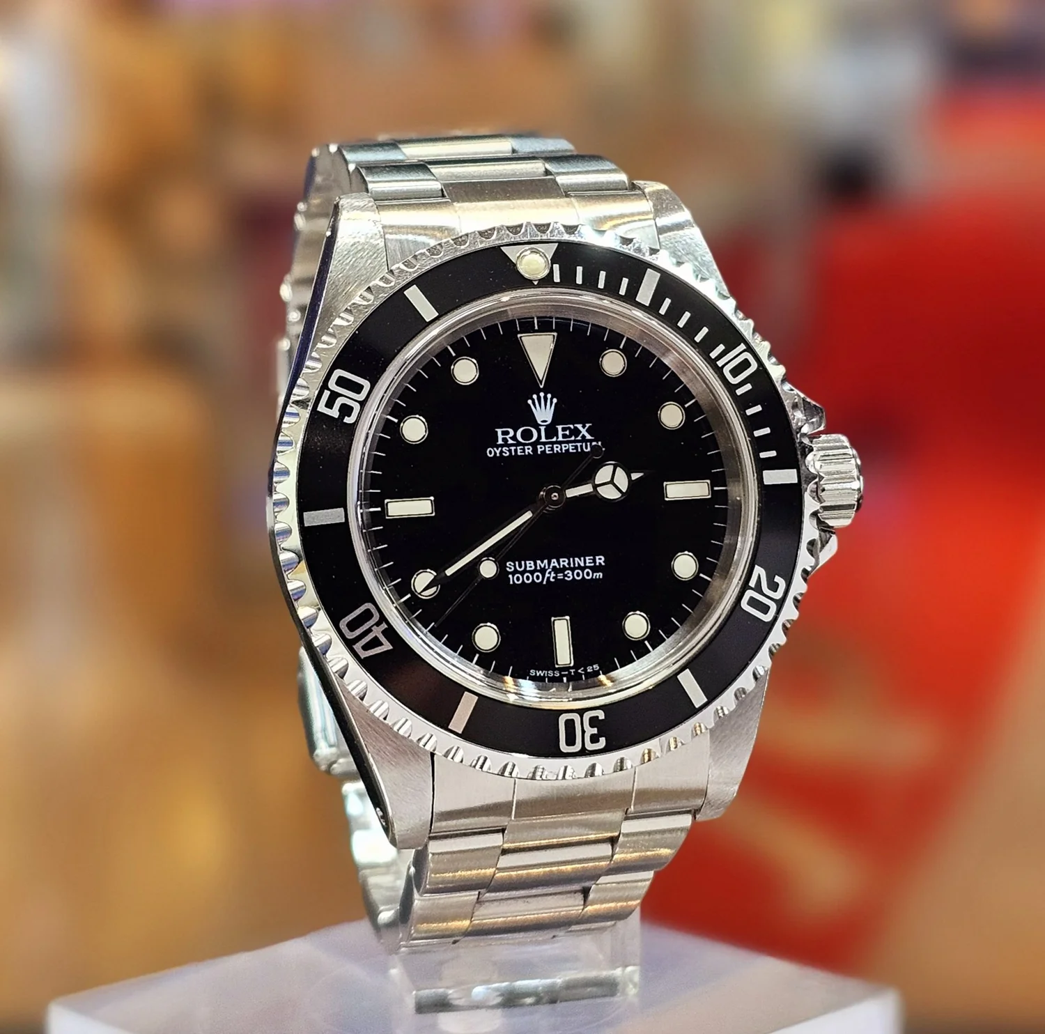 Wrist 1997 Submariner Rolex 1997 Rolex Submariner 14060 Tritium