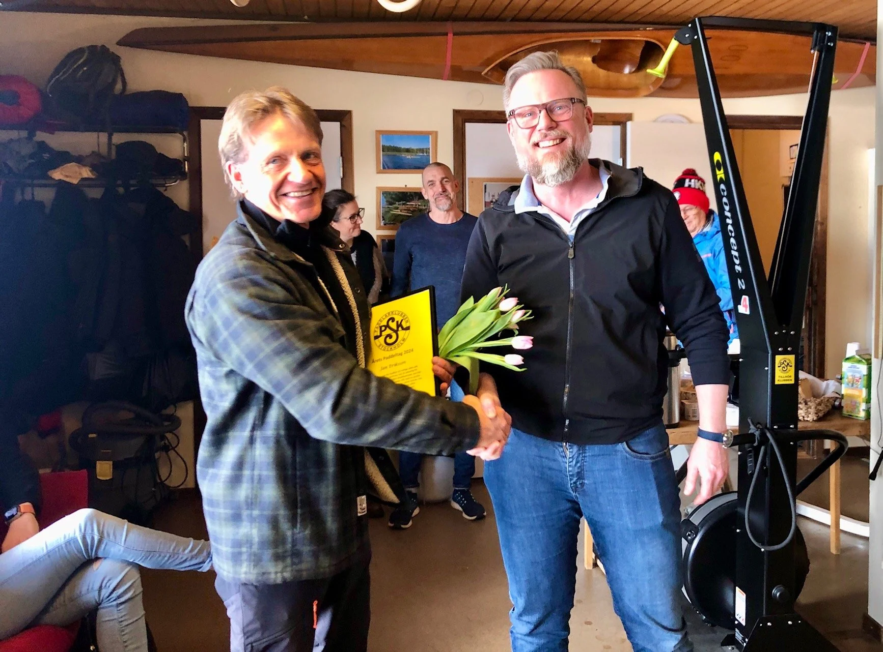 Janne får årets Paddeltag!