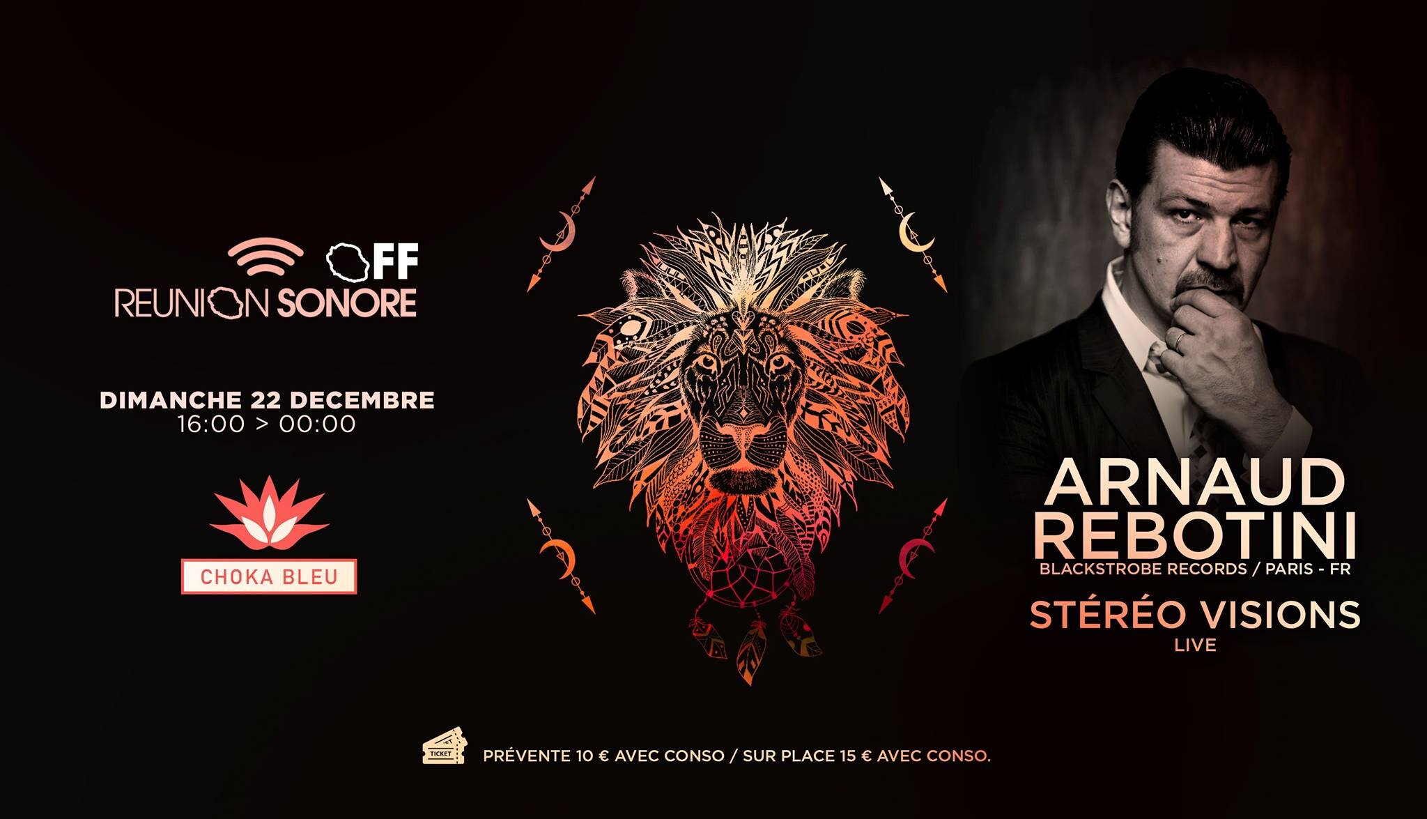DJ SET / REUNION SONORE / ARNAUD REBOTINI