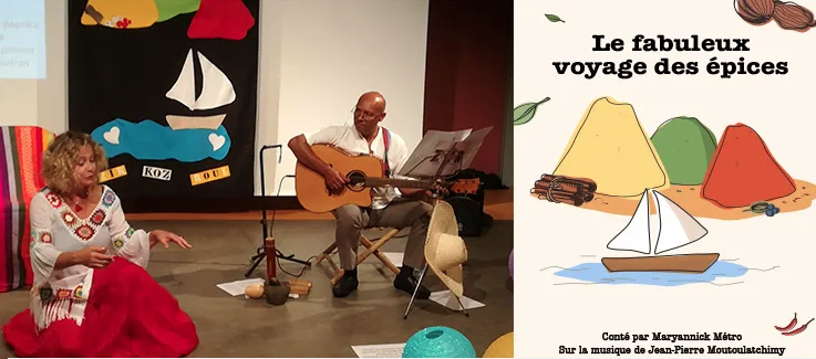 FESTIVAL KOMIDI / CONTE / ZIK KOZ ROUL / LE FABULEUX VOYAGE DES ÉPICES