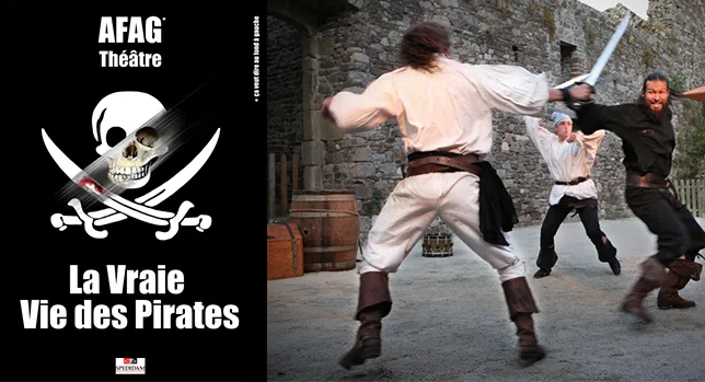 FESTIVAL KOMIDI / THÉÂTRE / CIE AFAG / LA VRAIE VIE DES PIRATES