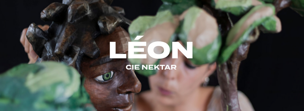THÉÂTRE &amp; MARIONNETTES / CIE NEKTAR / Léon, fé mazine amoin kèl koté i lé out rédiyon