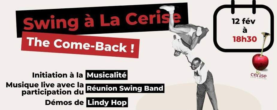 CONCERT &amp; INITIATION DANSE / SWING À LA CERISE - LINDY HOP