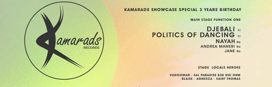 DJ SETS / KAMARADS RECORDS 3 YEARS