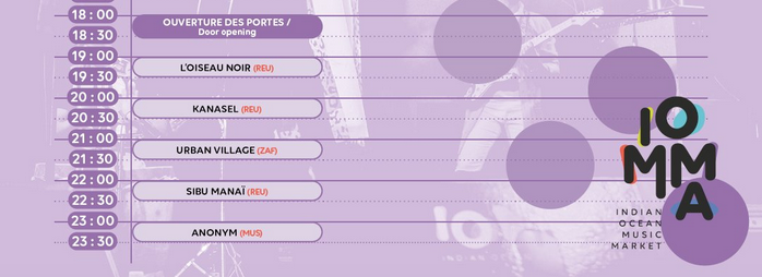 IOMMA 2022 / SHOWCASES GRATUITS