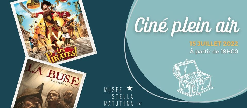 SOIRÉE CINÉ PLEIN AIR SUR LE THÈME "PIRATES"