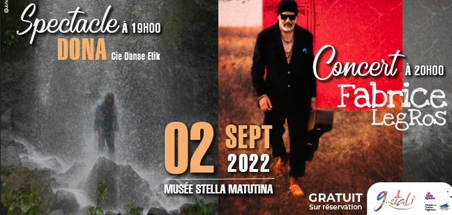 Spectacle Danse DONA (KRUMP) + Concert Fabrice Legros