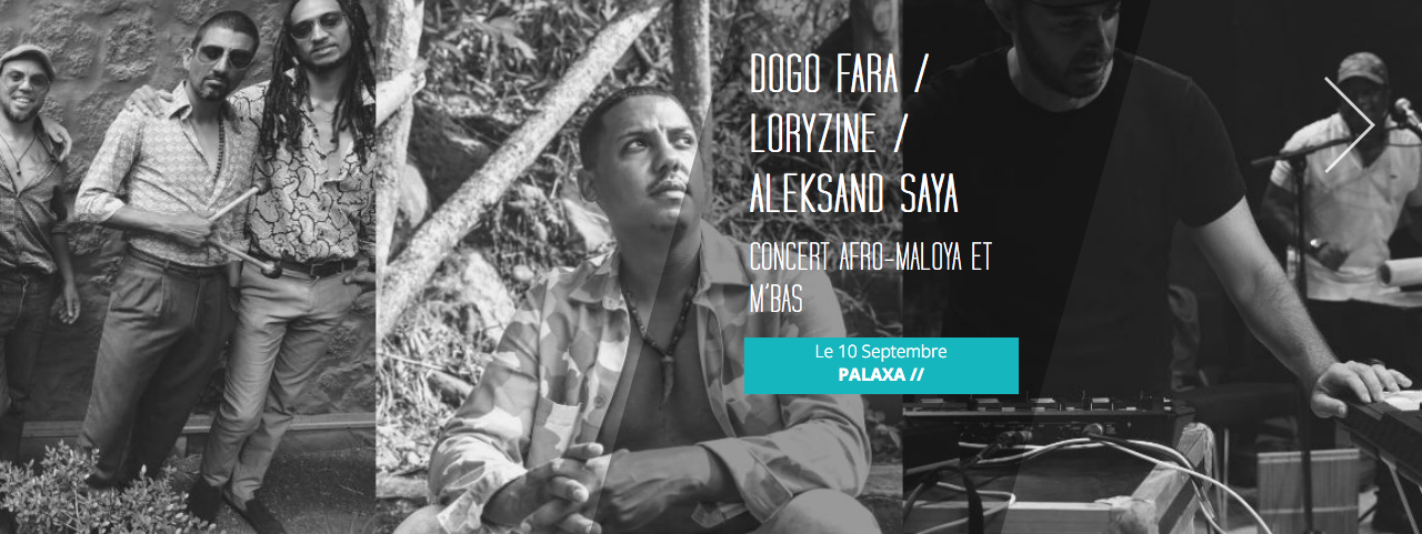 Afro-Maloya et M’Bas / Dogo Fara + Loryzine + Aleksand Saya
