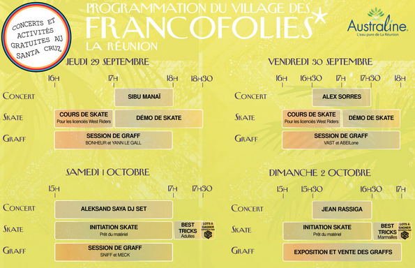 POP KRÉOL / sibu manaï (VILLAGE DES FRANCOS)