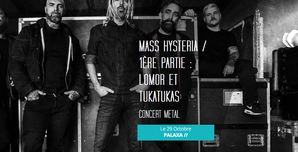 METAL / MASS HYSTERIA (1° PARTIES: LOMOR + TUKATUKAS)