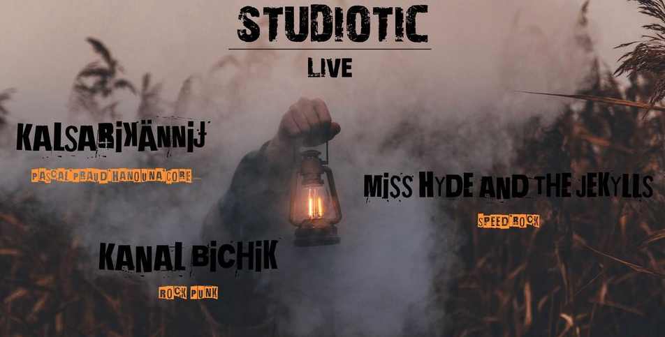 Pascal'Praud'Hanouna'Core + SPEED ROCK + PUNK ROCK / KalSariꓘäNNiɈ / Miss Hyde and the Jekylls / Kanal Bichik 