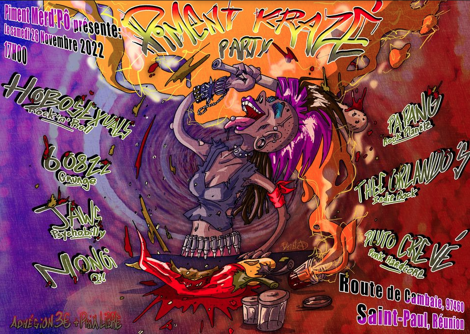 ROCK / PIMENT KRAZÉ PARTY #1