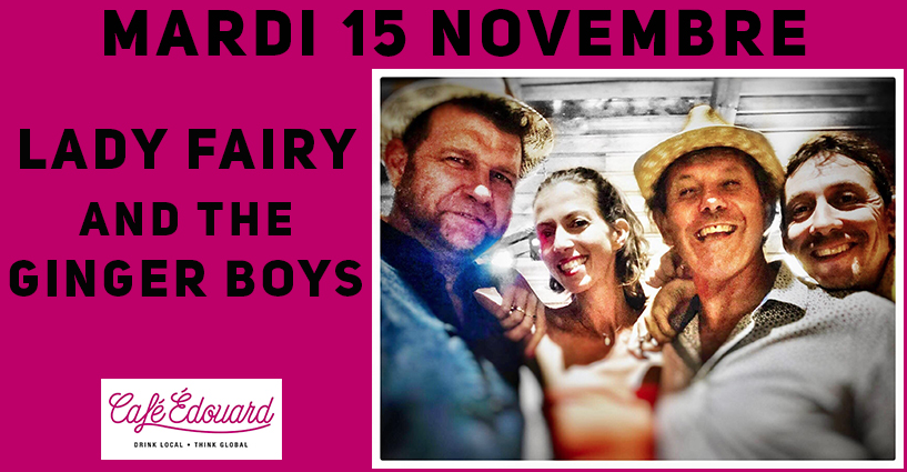 REPRISES BOSSA POP / LADY FAIRY AND THE GINGER BOYS