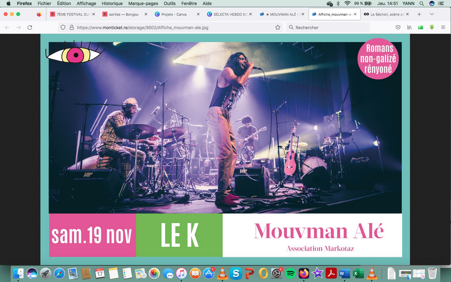 CHANSON soft expérimentale réunionnaise/ MOUVMAN ALÉ