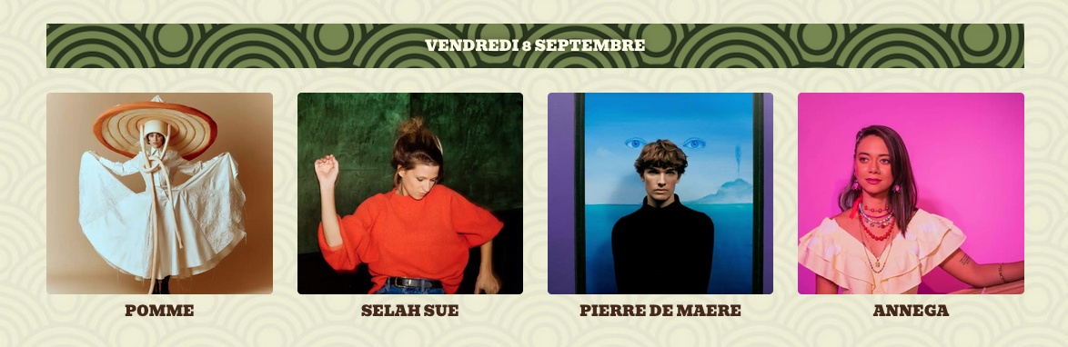 LES FRANCOFOLIES DE LA RÉUNION / POMME + SELAH SUE + PIERRE DE MAERE + ANNEGA