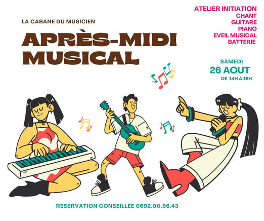 ÉCOLE DE MUSIQUE LA KABANE / après-midi musical