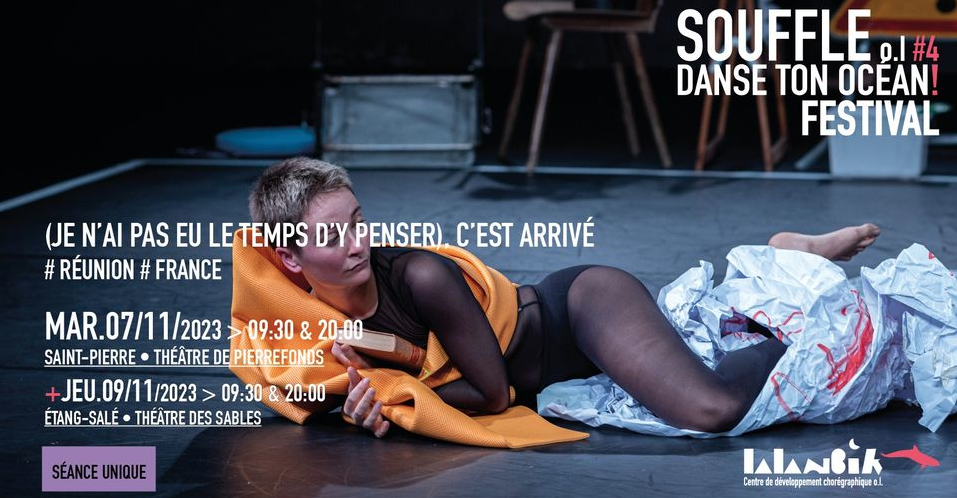 FESTIVAL SOUFFLE O.I. #4 / Jérôme Brabant - JE N'AI PAS EU LE TEMPS D'Y PENSER, C'EST ARRIVÉ !