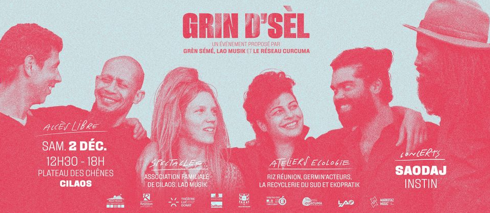 CONCERTS + STANDS / GRIN D'SÈL / Grèn Sémé invite Saodaj