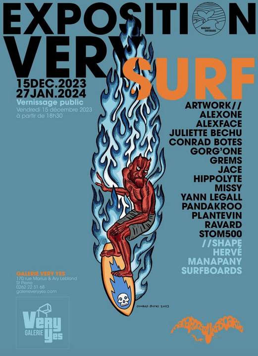 VERNISSAGE / EXPOSITION COLLECTIVE / VERY SURF