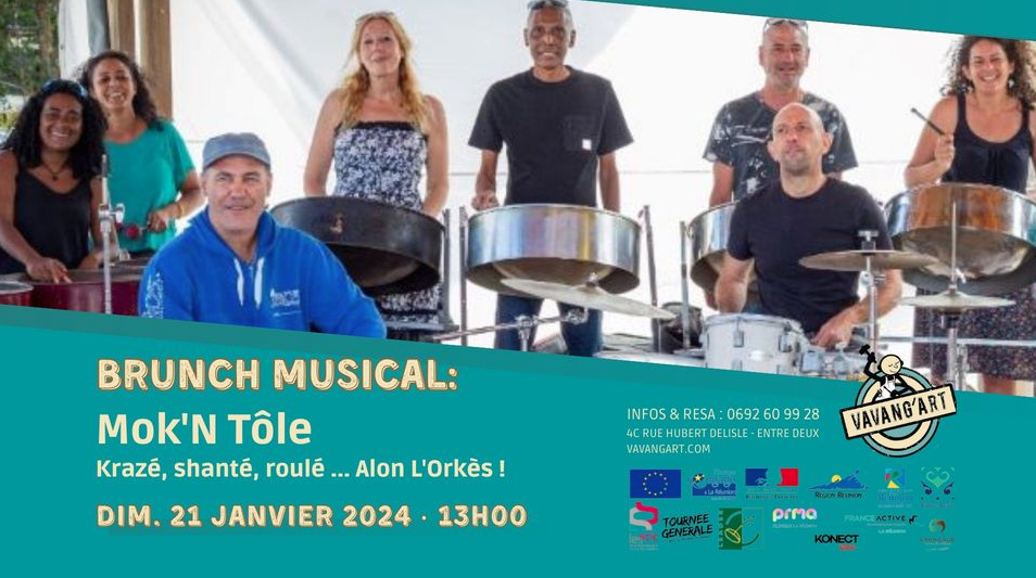 BRUNCH MUSICAL / STEEL BAND / MOK'N'TÔLE