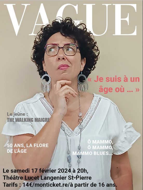 CIE L'ENTRACTE / je suis à un âge où ...