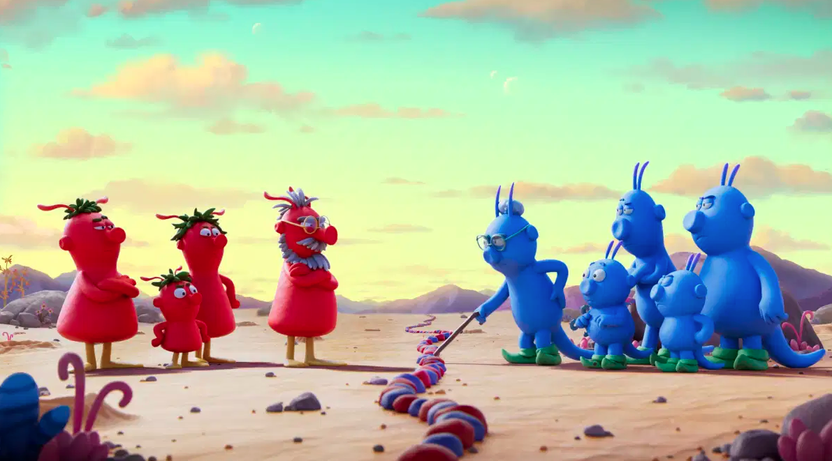 MON P'TI CINÉ / LES TOUROUGES ET LES TOUBLEUS