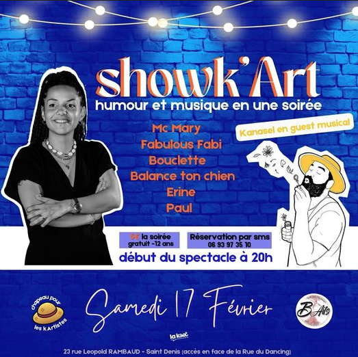 HUMOUR &amp; MUSIQUE / MC MARY + FABULOUS FABY + BOUCLETTE + BALANCE TON CHIEN + ERINE + PAUL + KANASEL