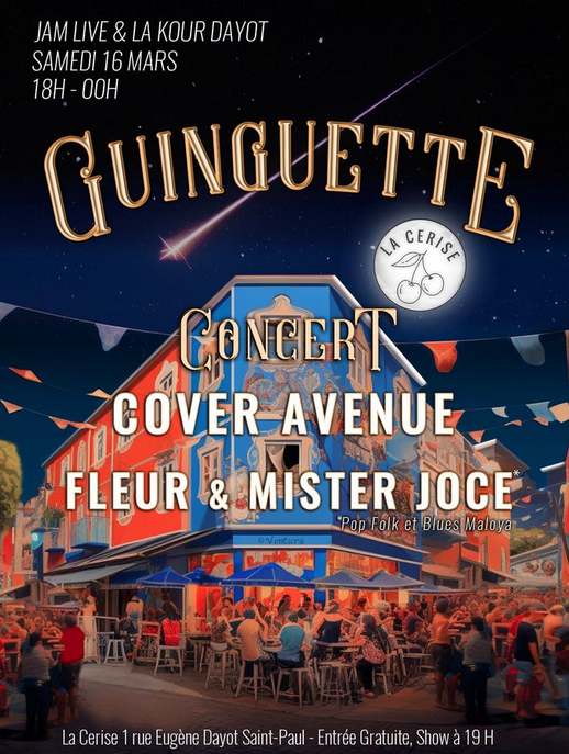 LA GUINGUETTE DE LA CERISE / CORVER AVENUE + FLEUR & MISTER JOCE