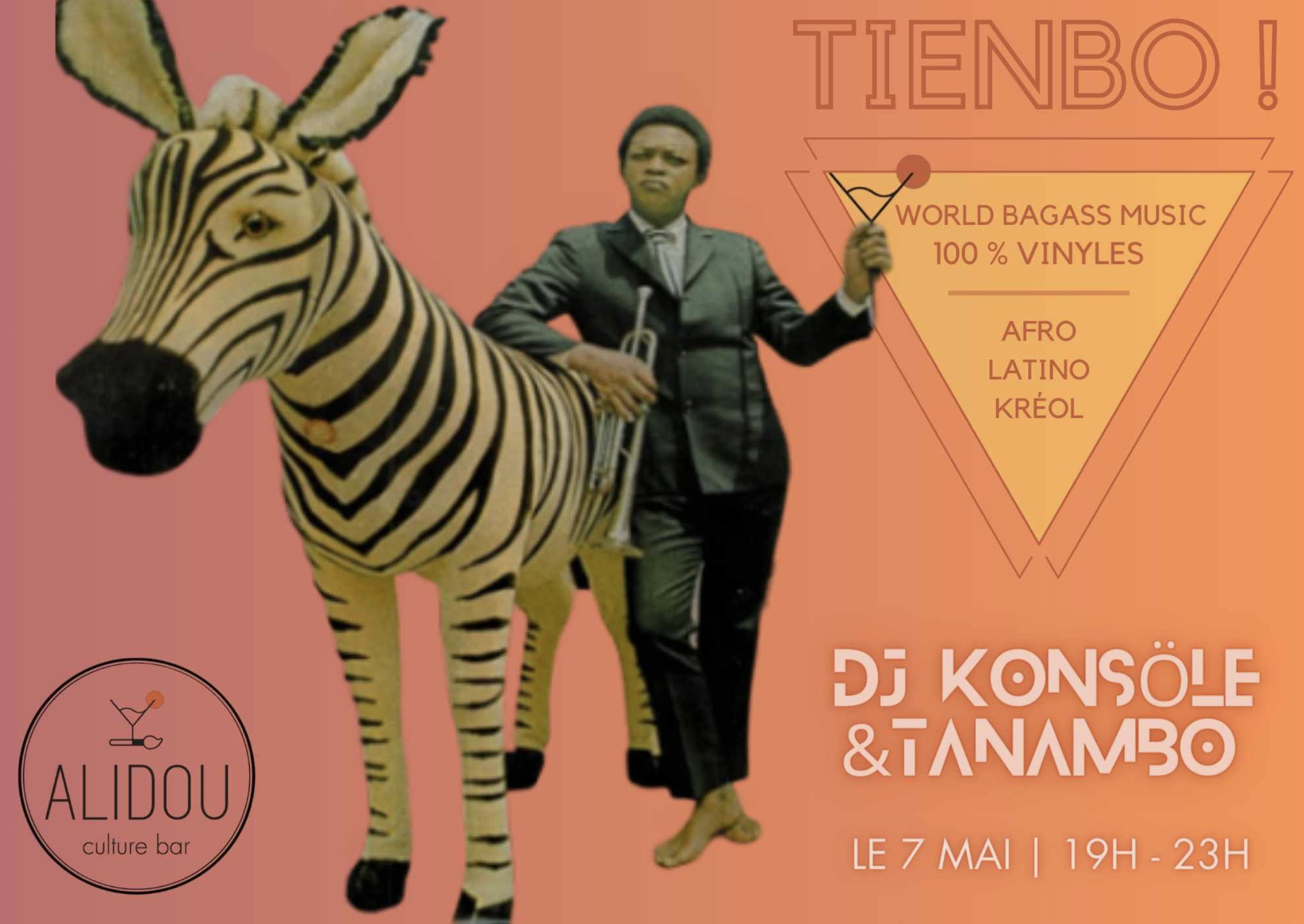 100% VINYLES AFRO LATINO KRÉOL / DJ KONSÖLE &amp; TANAMBO