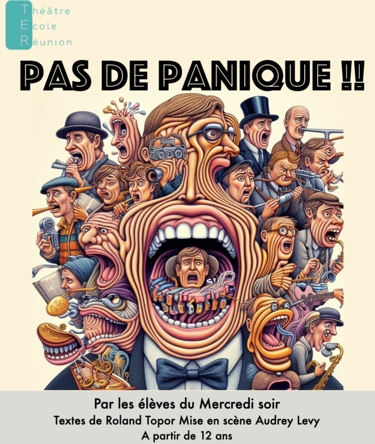 THÉÂTRE ÉCOLE RÉUNION / PAS DE PANIQUE