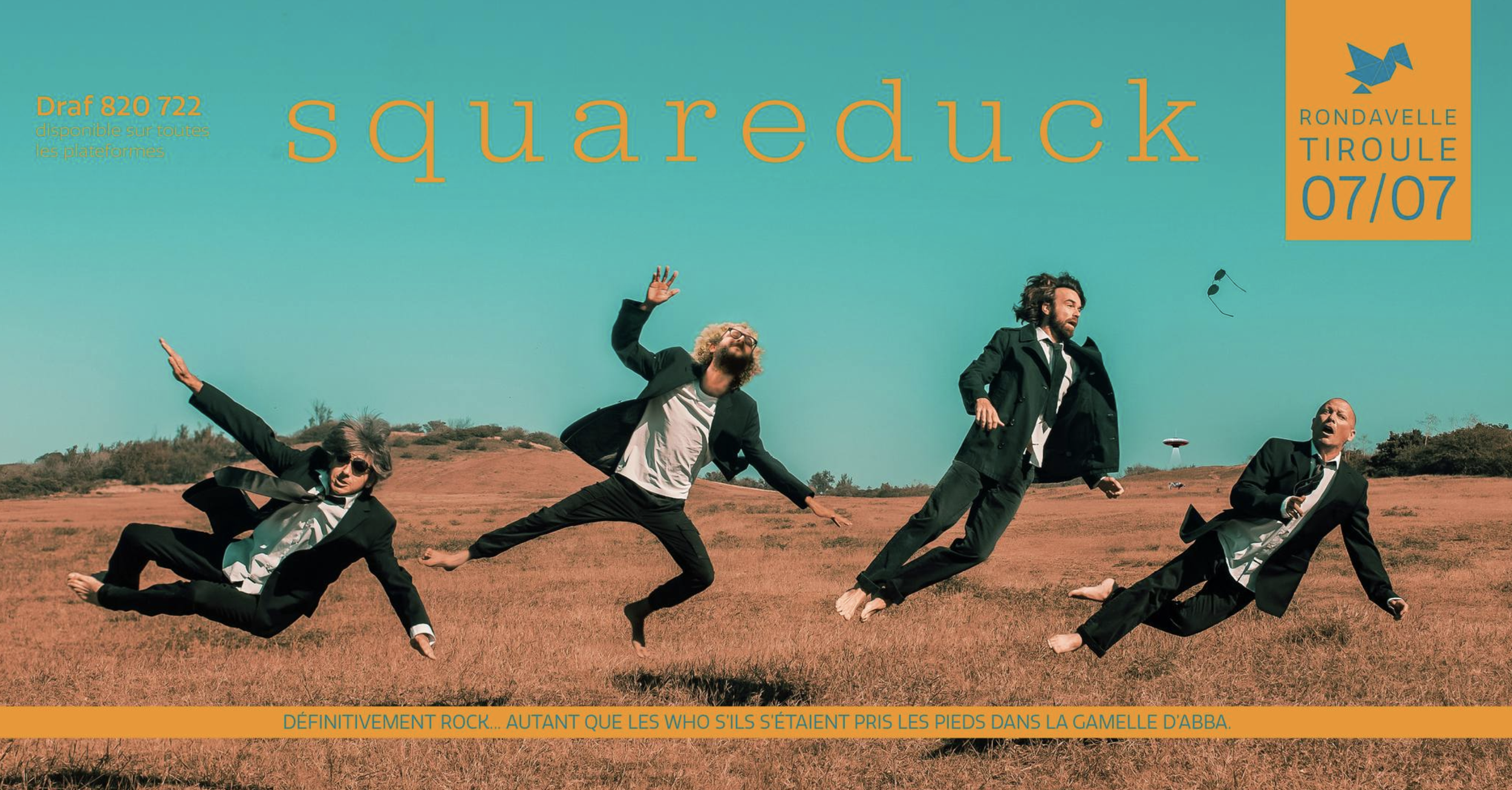 FUNK ROCK DISCO POST PUNK/ SQUAREDUCK