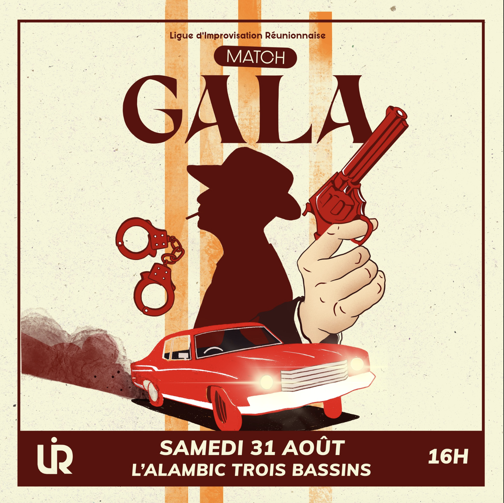 LIGUE D'IMPROVISATION RÉUNIONNAISE / MATCH DE GALA N°8 (3€)