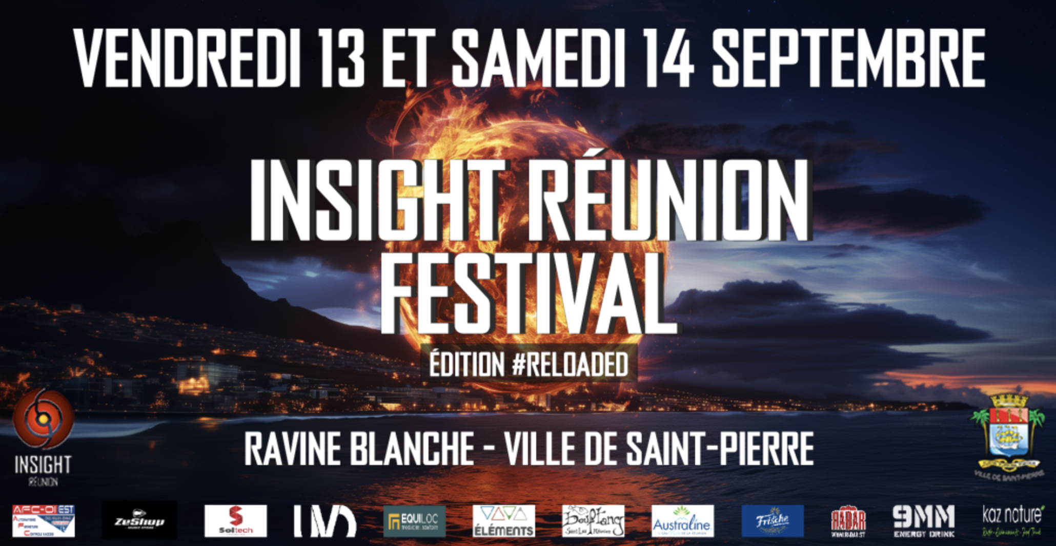 INSIGHT REUNION 2024 / KMYLE / MADBEN / MISS AIRIE / GALACTIC FUNK / ROMAIN SAY / STEREO VISIONS / VODOOMAN / ALEXE LAN-K / ERIC LE COMTE / NAYAH (18-22€)