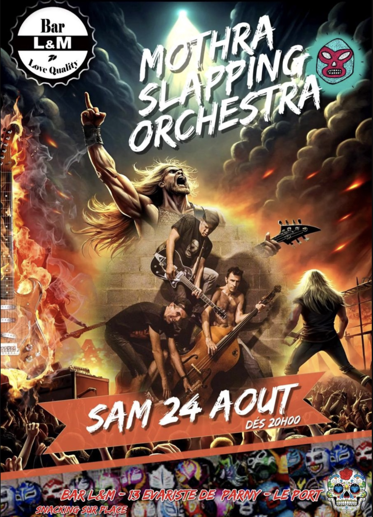 ROCKABILLY / MOTHRA SLAPPING ORCHESTRA (GRATUIT)